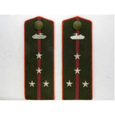 Погоны полевые КАПИТАН, Бронетанковые войска и Артиллерия, обр. 1943 года 